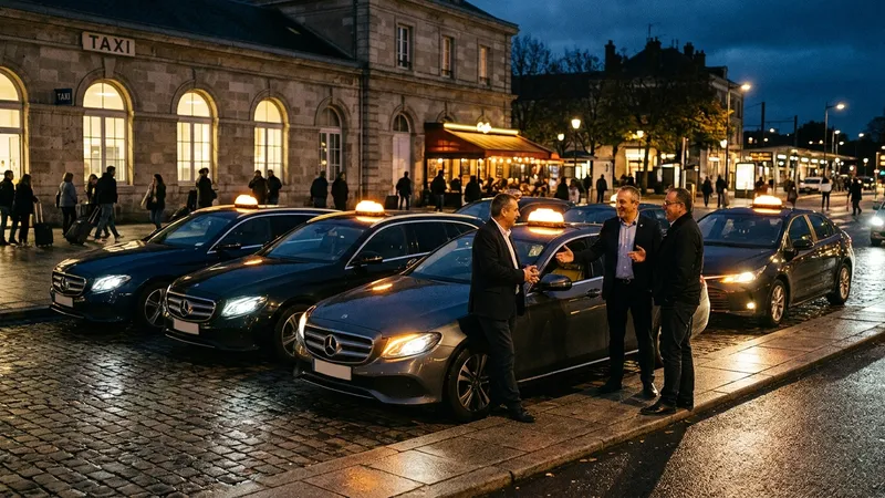 Compagnies de taxi dans le nord de la France