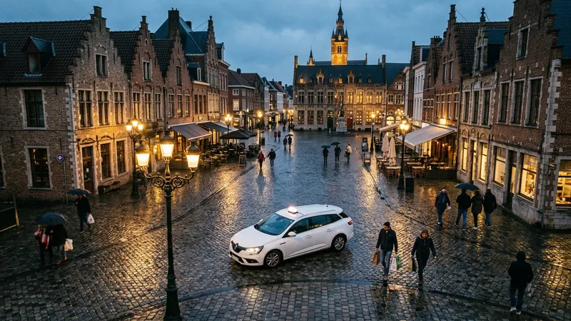 Services de taxi dans le nord de la France